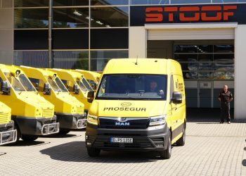 Geldtransporter Elektro-Van MAN eTGE